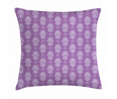 Mystic Curlicues Flowers Pillow Cover