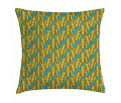 Autumn Wheat Pillow Cover