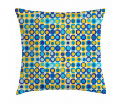 Circular Motifs Pillow Cover