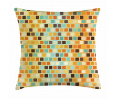 Checkered Square Wall Pillow Cover