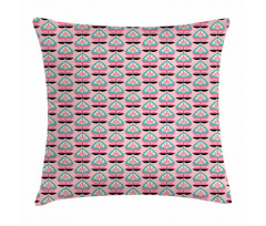Abstract Flower Symmetry Pillow Cover
