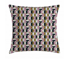 Bauhaus Geometric Pattern Pillow Cover