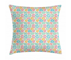 Doodle Endless Petals Pillow Cover