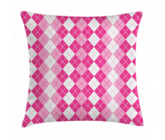 Traditional Argyle Pillow Cover