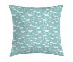Bad Weather Thunderstorm Pillow Cover