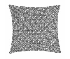 Trellis Pattern Image Pillow Cover