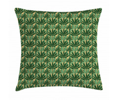 Windmill Palm Trees Pillow Cover