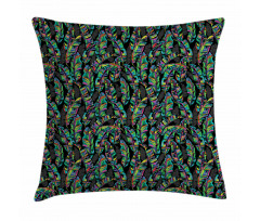 90s Style Rainbow Pillow Cover