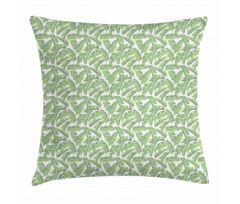 Brownish Leaves Pillow Cover