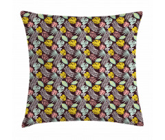 Nature Forest Leaves Pillow Cover