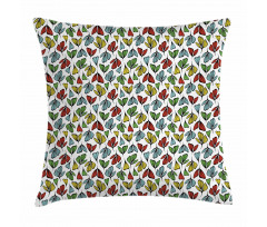 Autumn Petals Pillow Cover