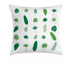 Tree Species Nature Pillow Cover