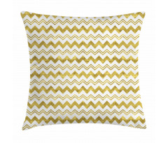 Unbalanced Chevron Pillow Cover