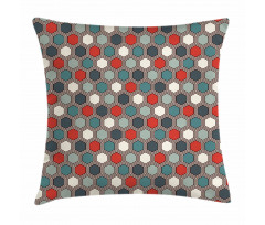 Abstract Mosaic Tiles Pillow Cover