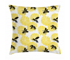 Nature Dandelion Flowers Pillow Cover