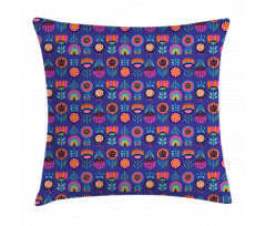 Enchanted Flowers Pillow Cover