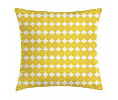 Ogee Pattern Lemons Pillow Cover