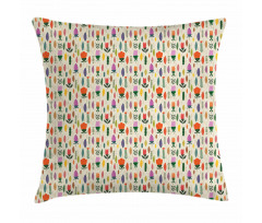 Tulips Design Pillow Cover
