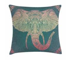 South East Asia Animal Pillow Cover