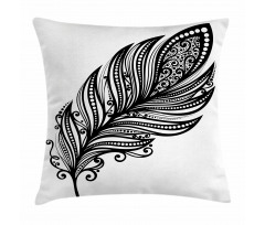 Hippie Style Motif Pillow Cover