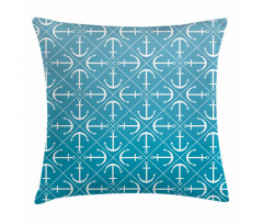 Anchors Nautical Pillow Cover