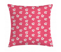 Hibiscus and Pistils Pillow Cover