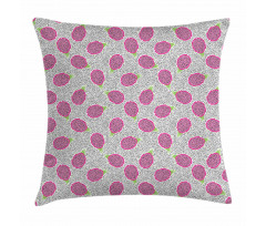 Crosscut Dragon Fruit Pillow Cover