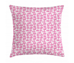 Moire Outline Pillow Cover