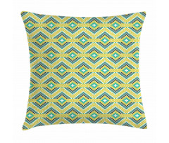 Mosaic Tiles American Pillow Cover