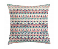 Geometric Triangle Stripe Pillow Cover