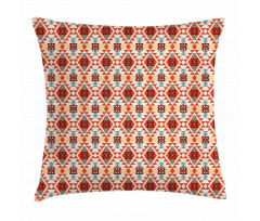 Rhombus Forms Triangles Pillow Cover