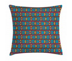 Tribal Primitive Motif Pillow Cover