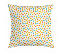 Colorful Dot Pattern Pillow Cover