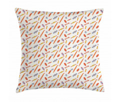 Wrapped Serving Candies Pillow Cover