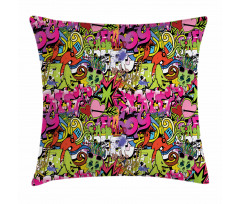 Pierced Hearts Pillow Cover