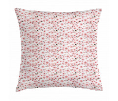 Sakura 3D Design Pillow Cover