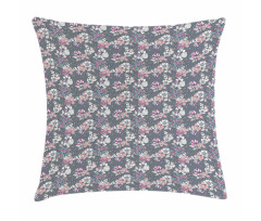 Ornamental Fuzzy Dahlia Pillow Cover