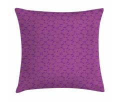 Circular Shape Dashes Pillow Cover