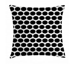 Grungy Round Shapes Pillow Cover