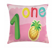 First Year Sign Pillow Cover