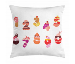 Sweets Happy Birthday Pillow Cover