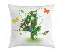 Botanical 4 Spring Pillow Cover