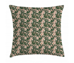 Pinkish Anemone Plant Pillow Cover