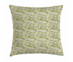 Pastel Shade Nature Pillow Cover