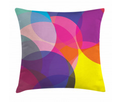 Colorful Circles Pillow Cover