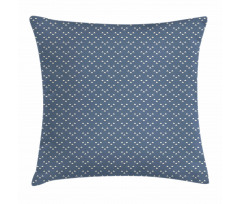 Doodle Triangle Print Pillow Cover