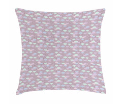 Japanese Wave Pastel Pillow Cover