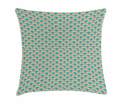 Mosaic Curves Pillow Cover