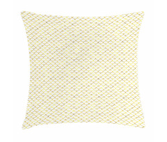 Ombre Waves Pillow Cover