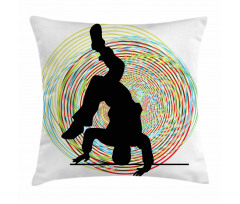Teenage Dance Head Spin Pillow Cover
